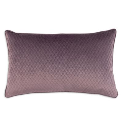 Valentina Quilted Velvet Decorative Pillow, 18" x 36"