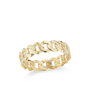 Bloomingdale's Curb Link Band In 14k Yellow Gold - 100% Exclusive