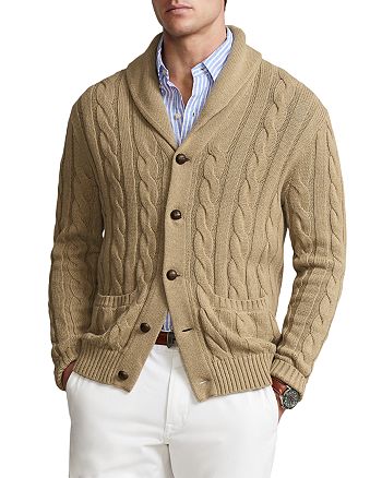 Polo Ralph Lauren Cable-Knit Cotton-Cashmere Cardigan | Bloomingdale's