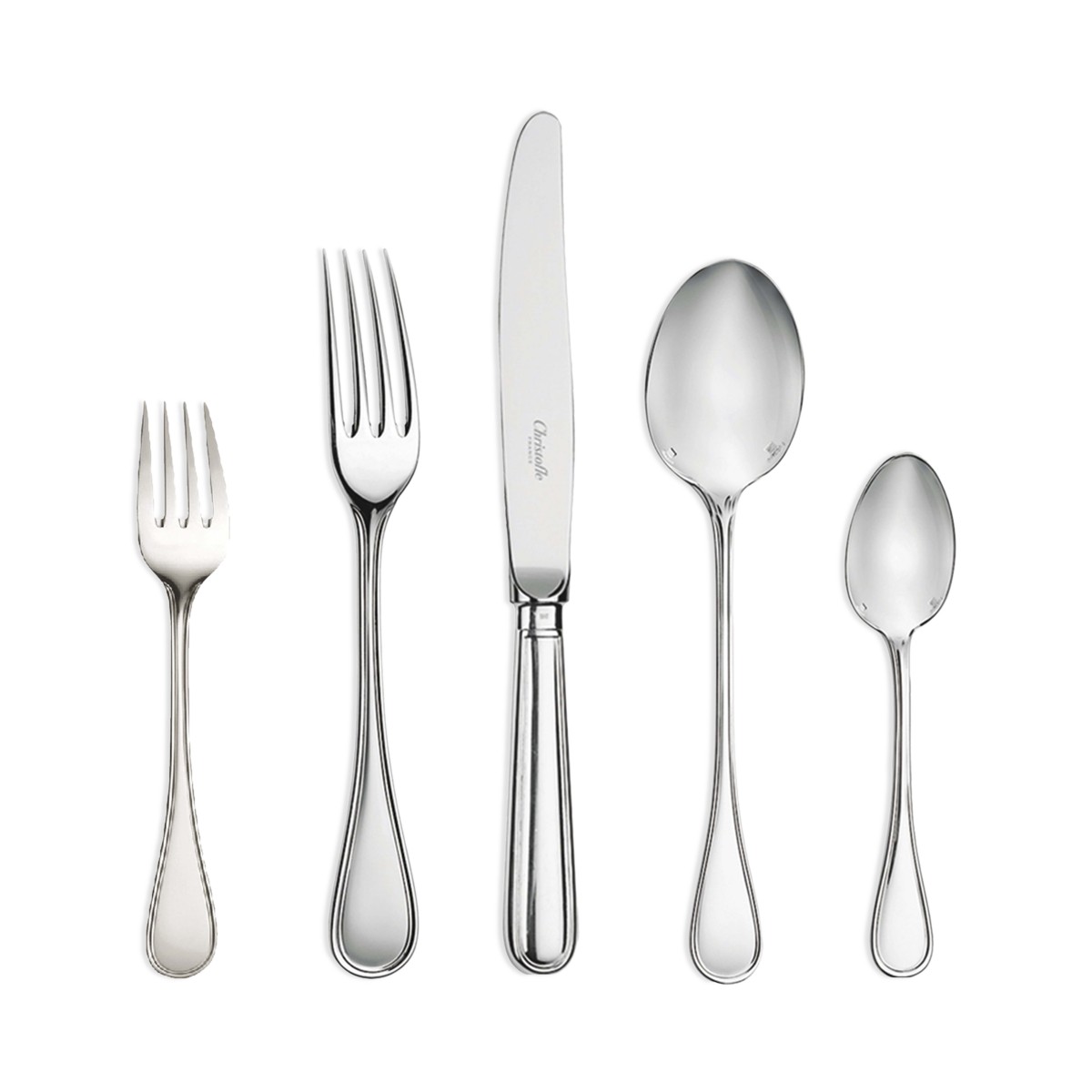 Christofle Albi Silverplate 5-Piece Place Setting