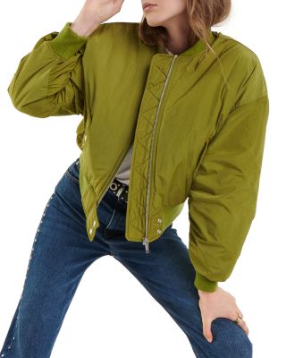 canvas bomber jacket womens