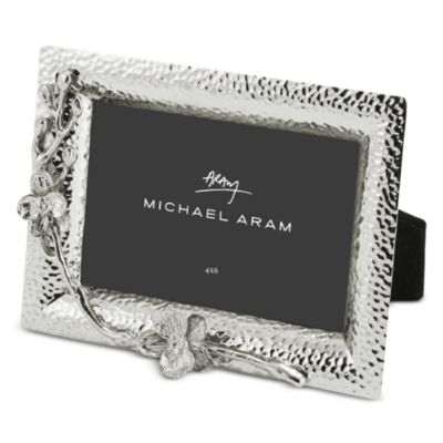 White Orchid Frame, 4&amp;quot; x 6&amp;quot;