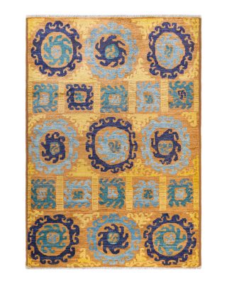 Bloomingdale's Modern M1662 Area Rug, 5'10 x 8'7