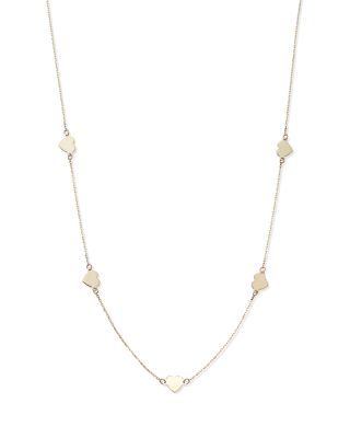 Moon \u0026 Meadow 14K Yellow Gold Heart 