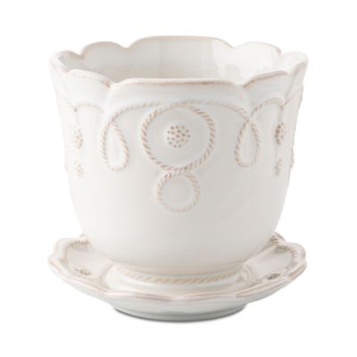 Juliska - Jardin Du Monde 5.25" Planter with Saucer
