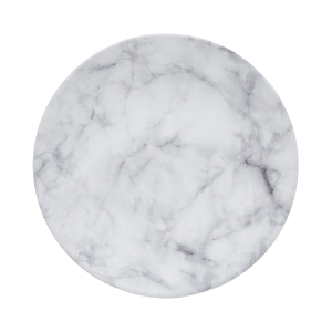 Hudson Park Collection Marble Melamine Dinner Plate - 100% Exclusive In Black