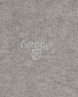 Cotton Half Zip Knitted Jumper