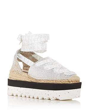 Stella McCartney Women's Gaia Platform Wedge Espadrilles