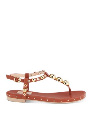 carvela tan flat sandals