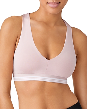 B.tempt'd By Wacoal B.active Racerback Sports Bralette In Blush Pink