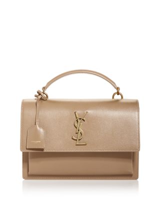 Saint Laurent - Sunset Medium Leather Satchel Crossbody