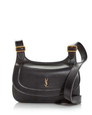 Shop Saint Laurent Charlie Medium Shoulder Bag in Smooth Leather