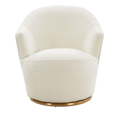 TOV Furniture - Skyla Boucle Swivel Chair