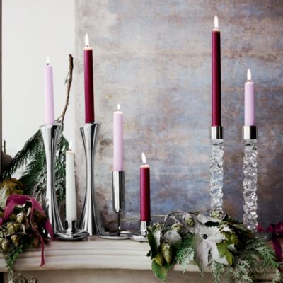 Carat Candlesticks, Set of 2