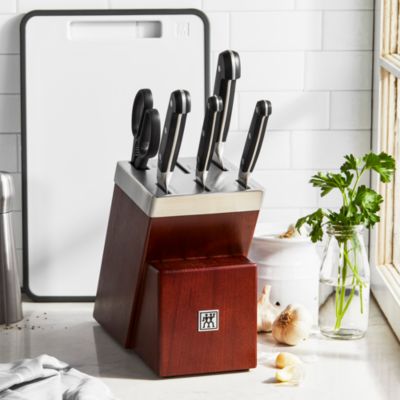 ZWILLING Pro Self-Sharpening Knife Block Set, 7 Pieces