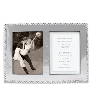 Mariposa Beaded Double Frame