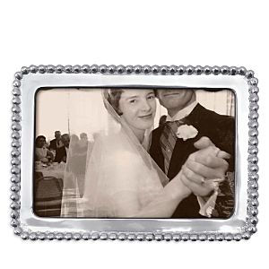 Shop Mariposa Beaded Picture Frame, 4 X 6 In Metal