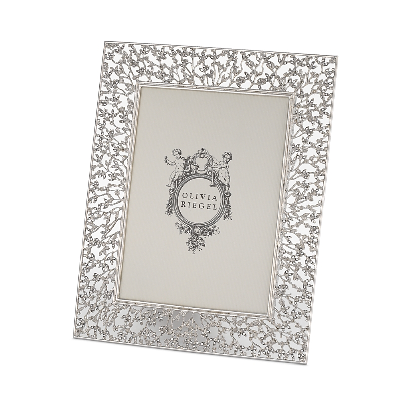 Olivia Riegel Silver Isadora Frame, 5 X 7 In Silver