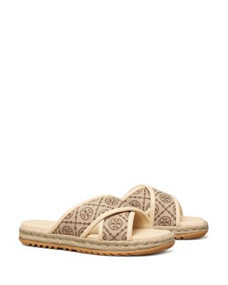 Tory Burch Women s T Monogram Crossband Espadrille Sandals Bloomingdale s