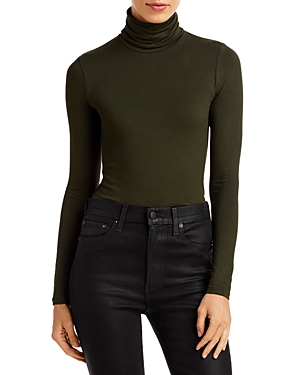 Majestic Soft Touch Long Sleeve Turtleneck In 602 Deep G