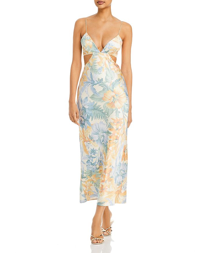 Significant Other Jacy Printed Side Cutout Dress | Bloomingdale's