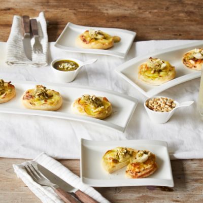 New Wave Antipasti Bowls & Plates, Set of 5