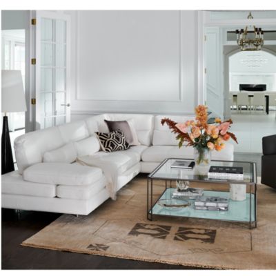 Serena 2-Piece Leather Sectional