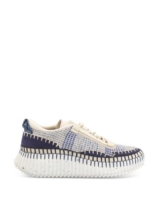 Women's Nama Woven Platform Low Top Sneakers