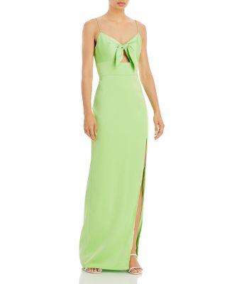 green emerald velvet dress Aidan by Aidan Mattox Women's Printed Halter Neck Long Dress, Green Multi  at Amazon Women's Clothing store
