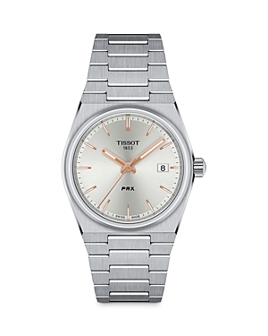 Tissot Prx Watch, 35mm In Silver