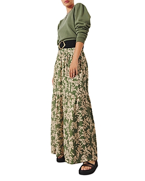 BA&SH BA & SH TALLY PRINTED MAXI SKIRT