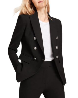 black structured blazer womens