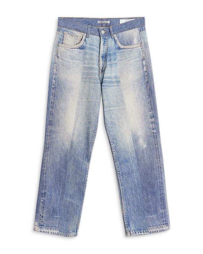 OUR LEGACY Third Cut Digital Dual Denim Jeans | Bloomingdale's