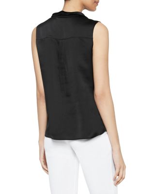 Ruffle Neck Tank Top