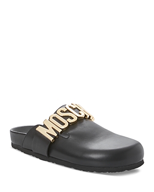 Moschino Women's Logo Mules Moschino Women's Logo Mules