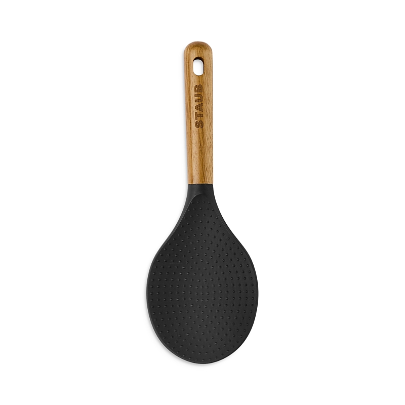 Staub Silicone Rice Paddle In Dark Brown