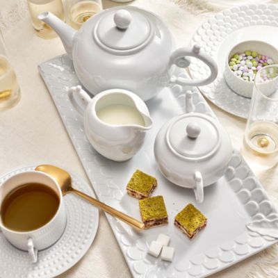 Aegean White Rectangular Platter