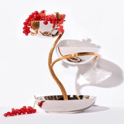 Deco Leaves Three Tier Large Server