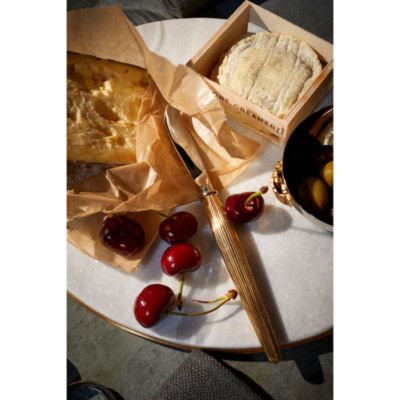 Deco Leaves Cheese Set