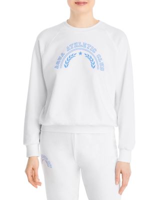 aqua crewneck sweatshirt
