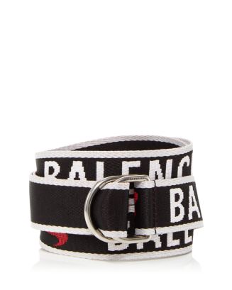 Balenciaga Men's Double D Ring Logo Belt | Bloomingdale's