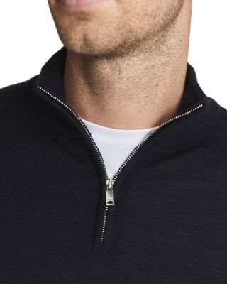 Blackhall Merino Funnel Neck Half Zip Pullover