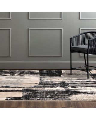 Epiphany Brush Strokes Area Rug, 5'3" x 7'10"
