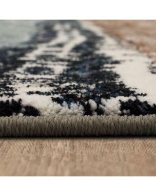 Epiphany Colorful Waves Area Rug Collection
