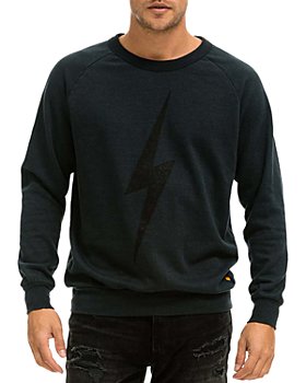 Aviator Nation - Bolt Printed Regular Fit Crewneck Sweatshirt 