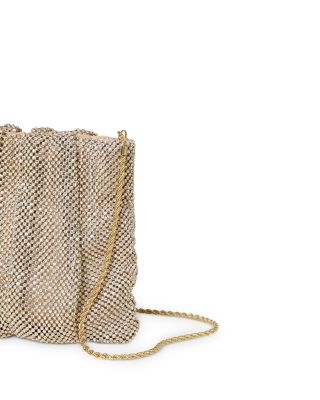 Ember Crystal Gathered Clutch