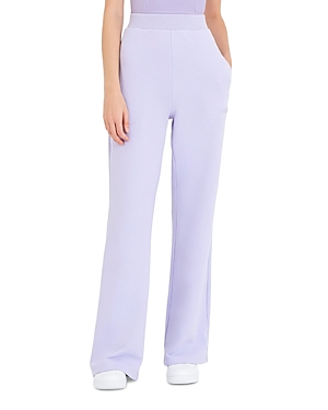Herve Leger Terry Logo Pants In Lilac | ModeSens