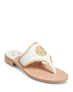 Jack Rogers Women's Mrs Embroidered Sandals