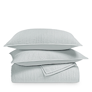 Shop Sky Pickstitch Coverlet Set, Full/queen - 100% Exclusive In Reflection Gray