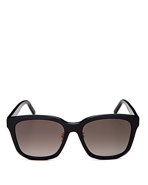 Givenchy Women's Square Sunglasses, 55mm In Black/gray Gradient